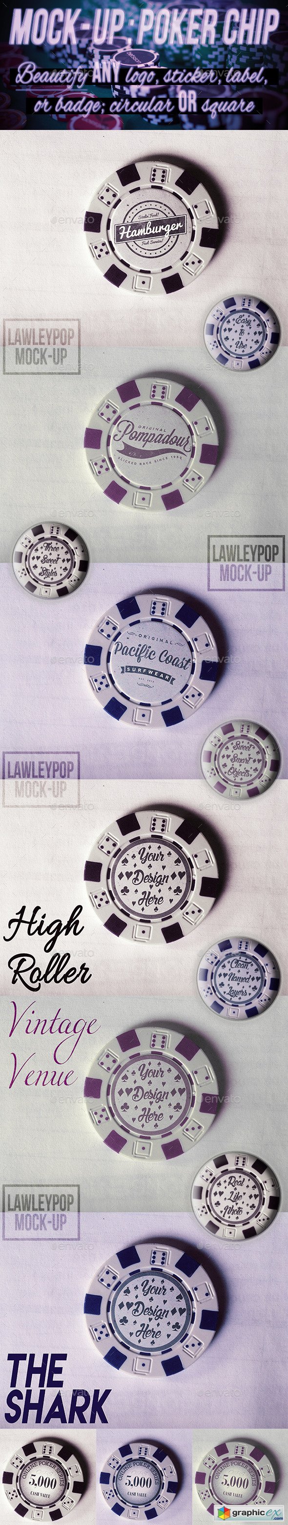 Poker Chip Mock-Up