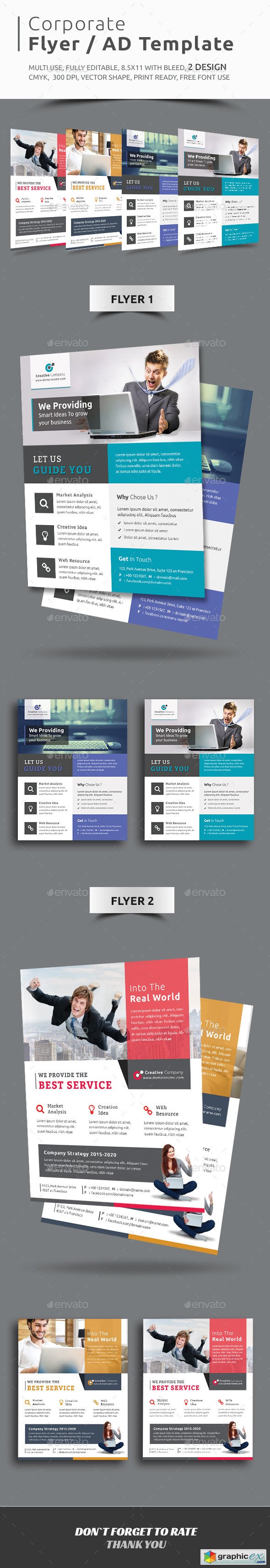 Corporate Flyer AD Template