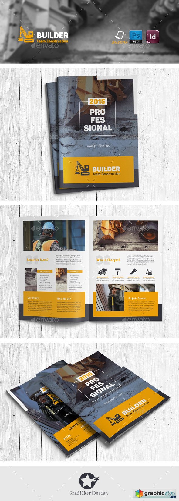 Construction Brochure Templates