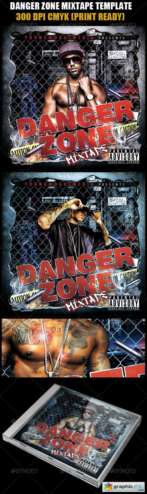 Danger Zone Mixtape Template