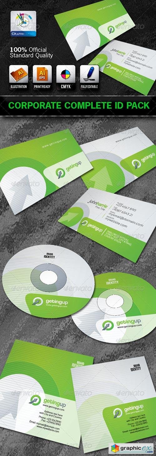 GettingUp Business Corporate ID Pack+Logo