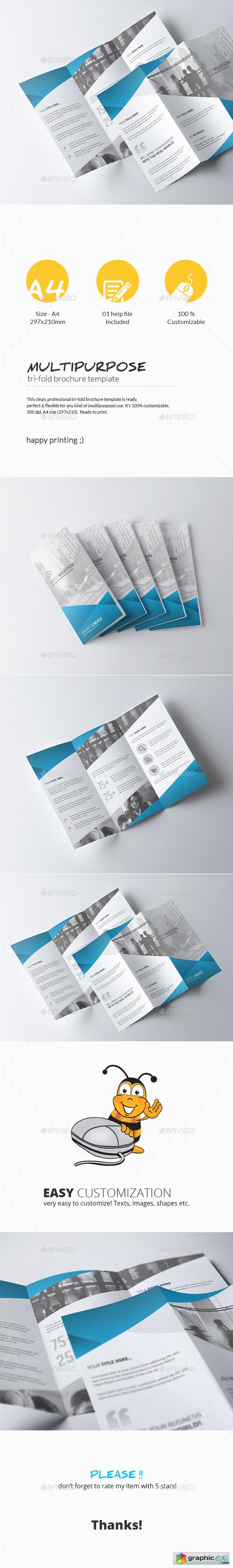 Tri-Fold Brochure - Multipurpose