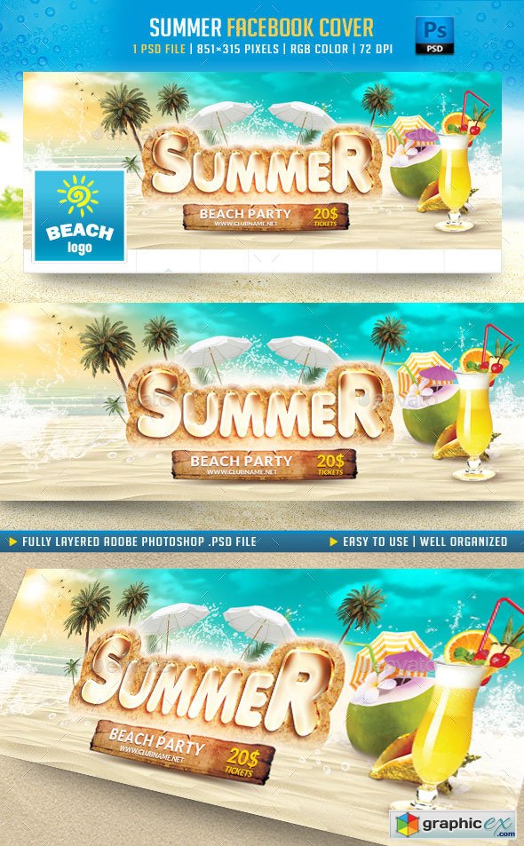 Summer Facebook Cover