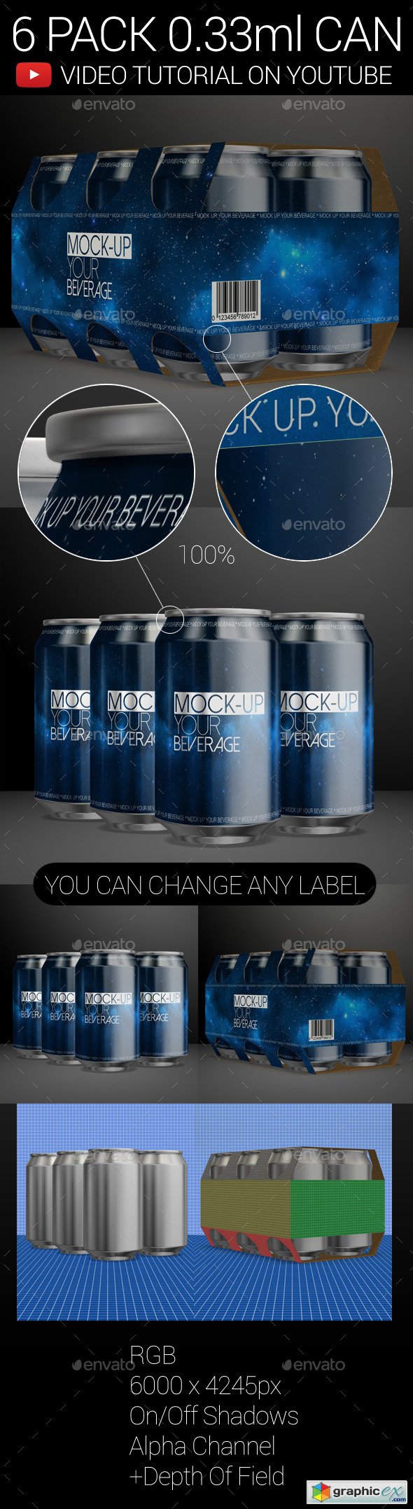 6 Pack 0.33ml Can 02