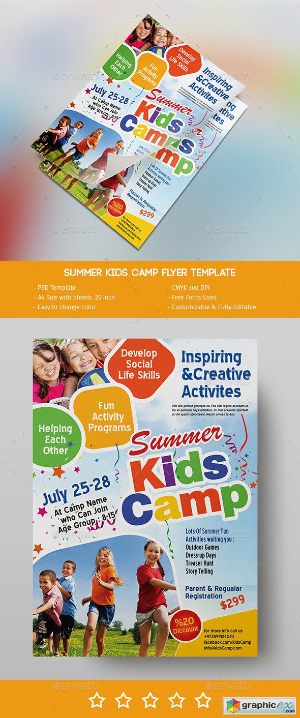Summer Kids Camp Flyer