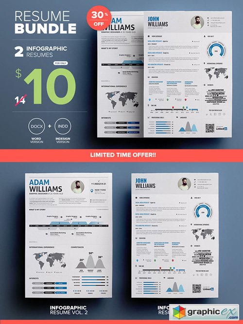 Infographic Resume - Mini Bundle