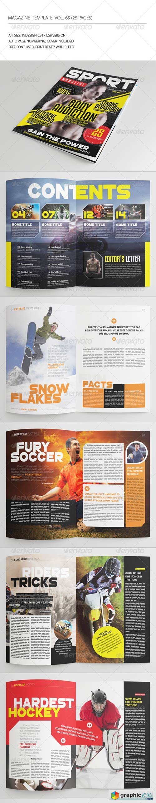 25 Pages Sport Magazine Vol65