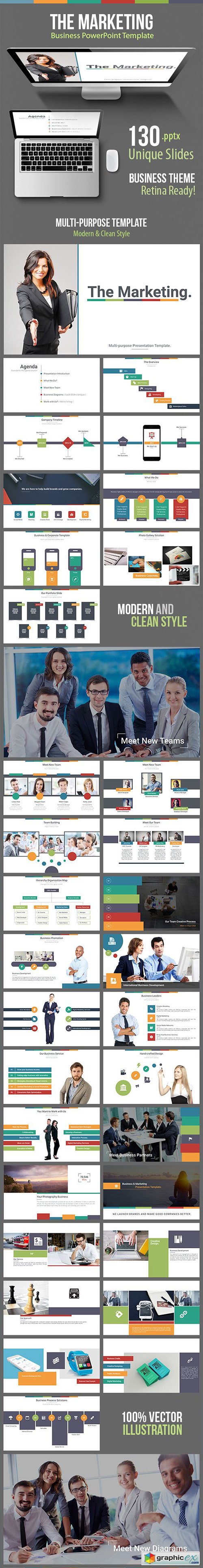 The Marketing - Business Powerpoint Template