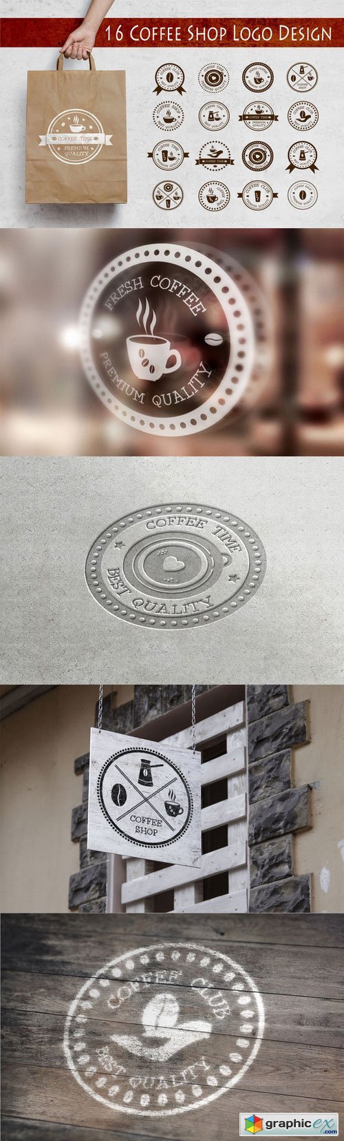 16 Coffee Shop Logo Design