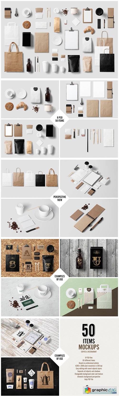 Coffee Stationery / Branding Mock-Up