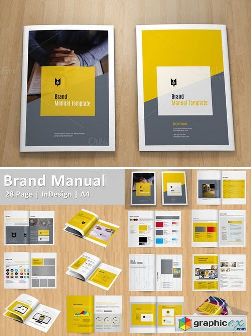Brand Manual template 335804