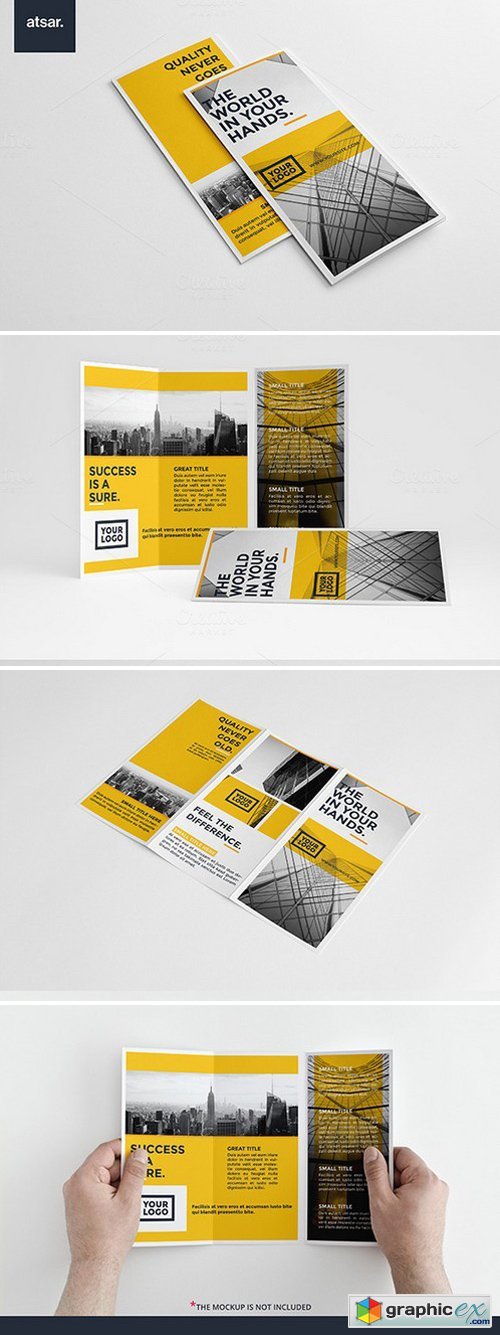 Yellow Architecture Trifold