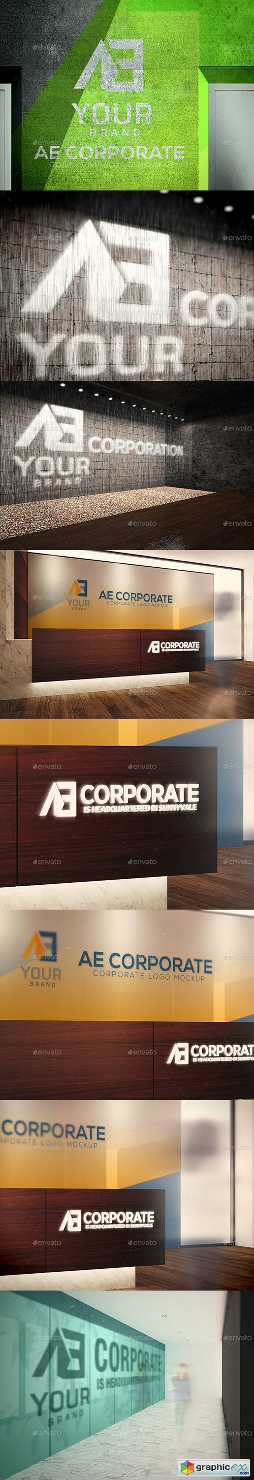 Corporate Logo Mockups V1