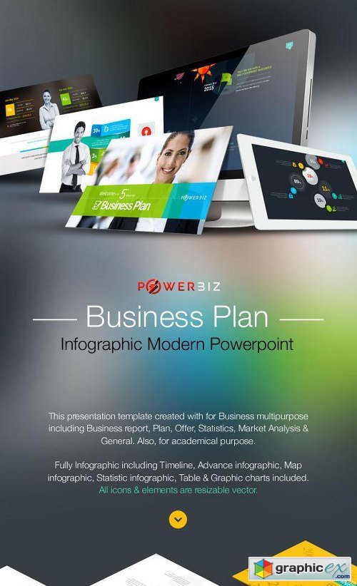 Business Plan Infographic Powerpoint