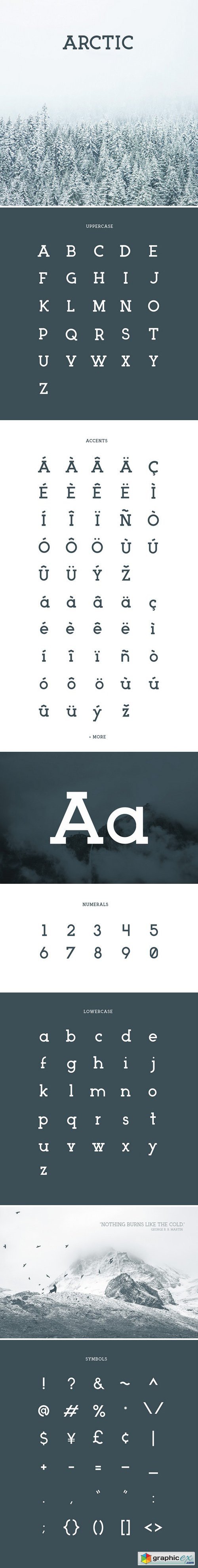 ARCTIC Typeface