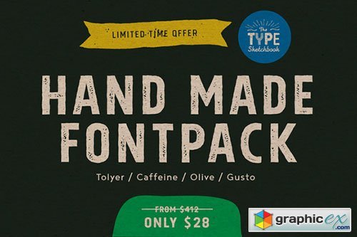 Handmade font Pack (Limited Time)