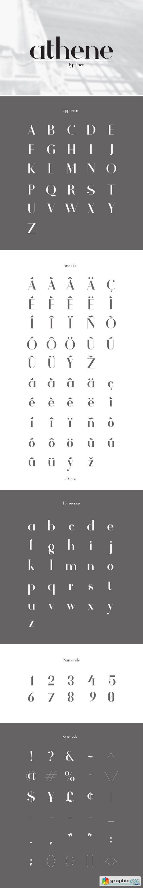 Athene Typeface