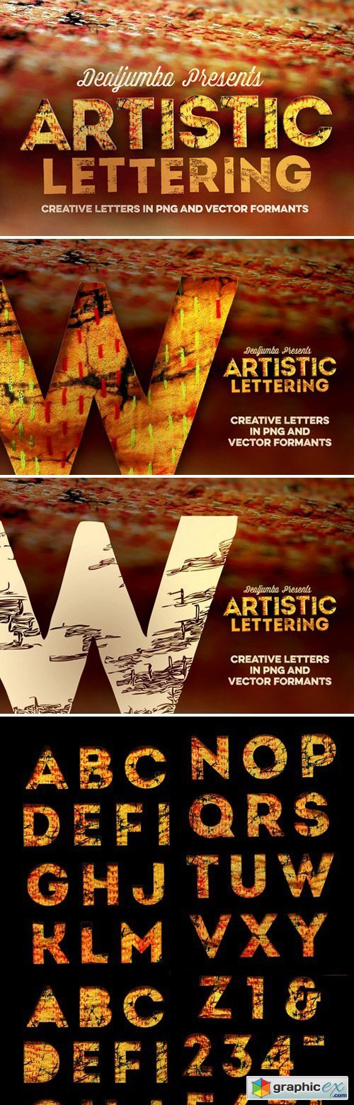 Artistic Lettering Pack v.1