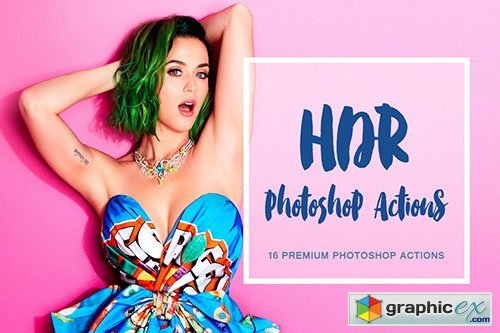 HDR Effect - Photoshop Actions