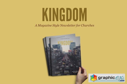 Kingdom Magazine InDesign Template