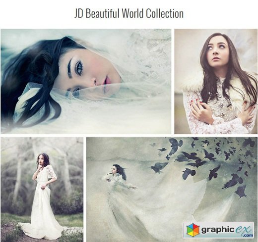 JD Beautiful World Effects - Photoshop Actions