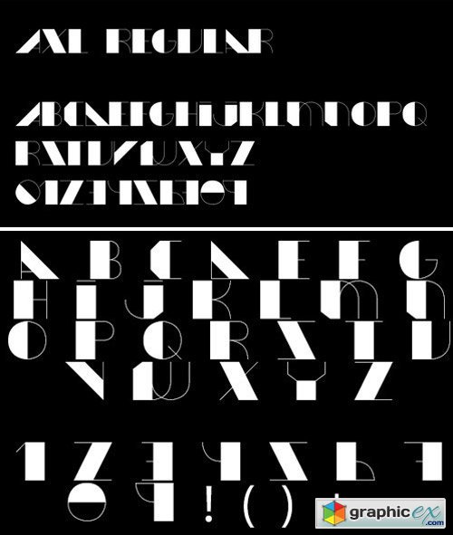 Axl Typeface