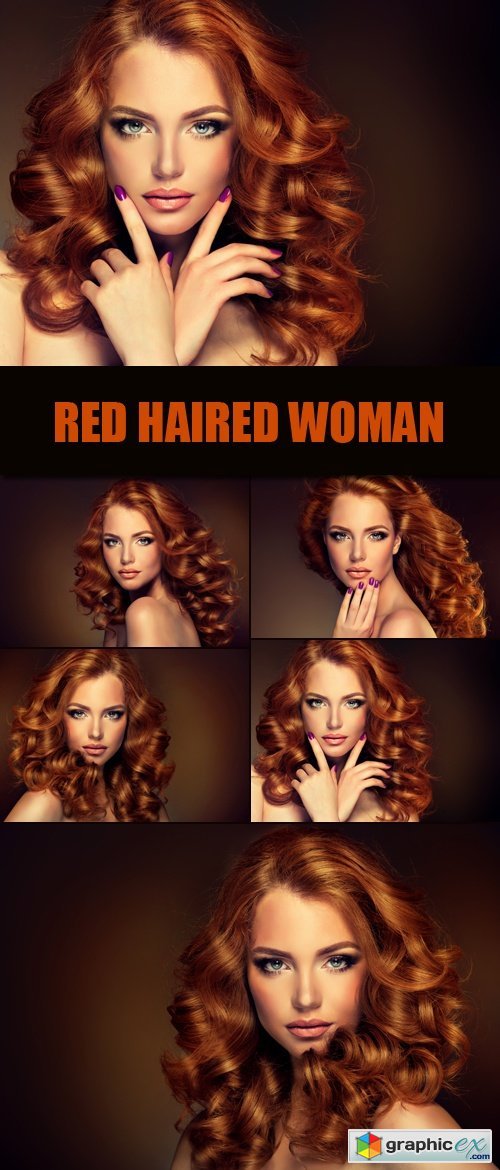 Stock Photo - Red Haired Woman 2