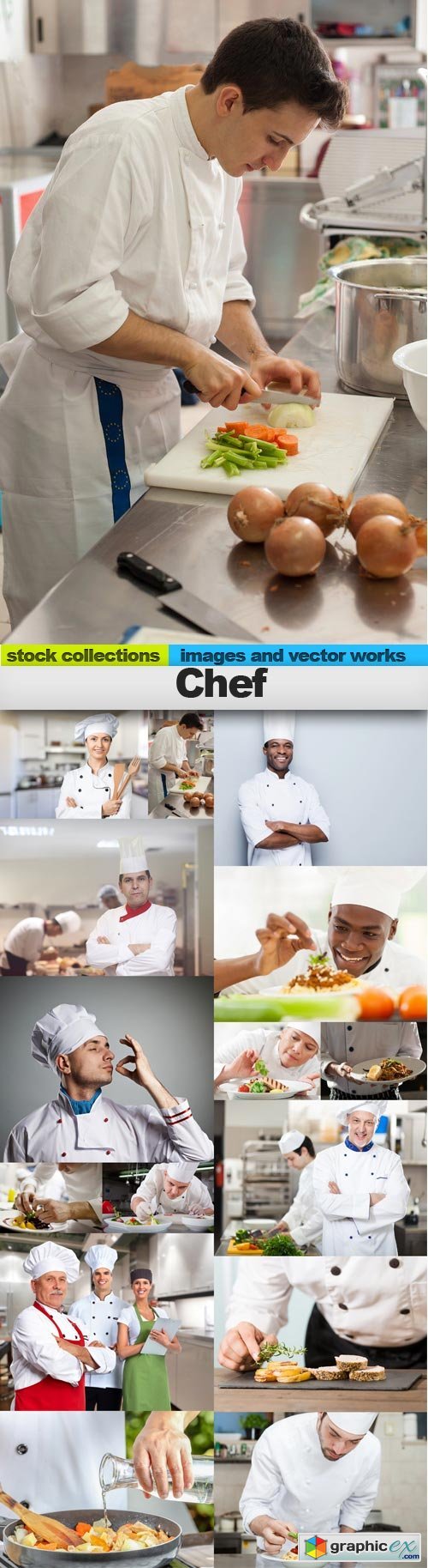 Chef, 15 x UHQ JPEG