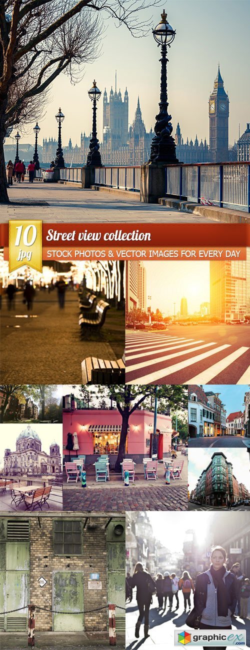 Street View Collection, 10 x UHQ JPEG