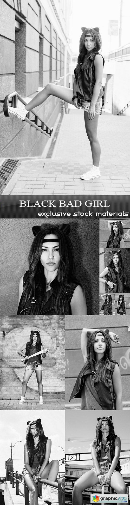 Black Bad Girl - 10 UHQ JPEG