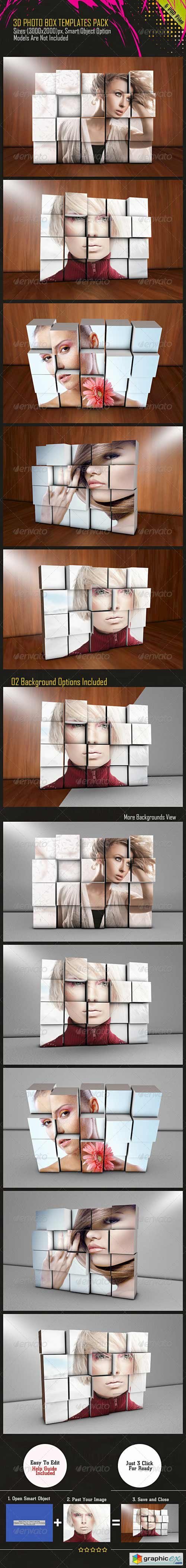 3D PhotoBox Templates Pack