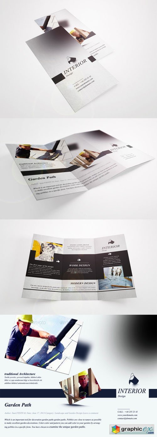 Interior / tri-fold brochure