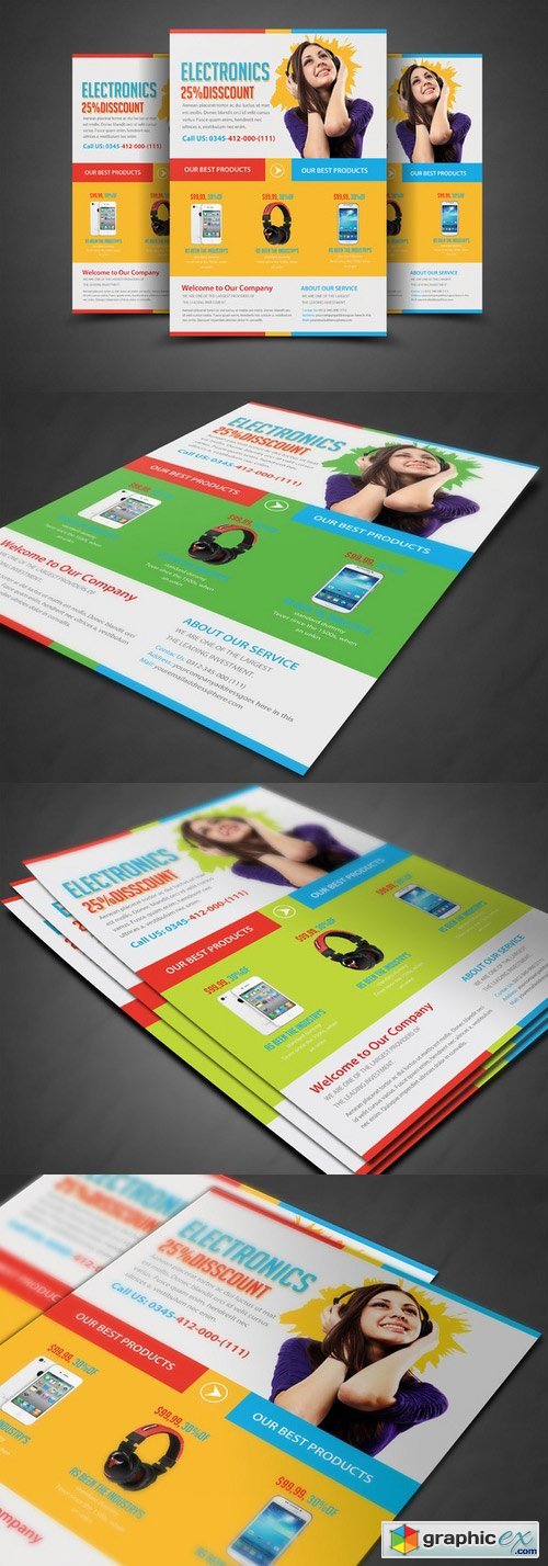 Products Store Flyer Print Templates