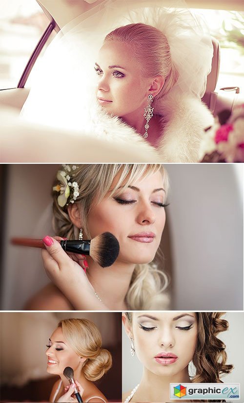 Stock Image Wedding makeup