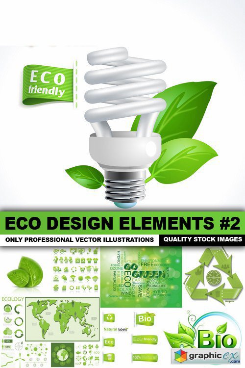 ECO Design Elements #2 - 25 Vector
