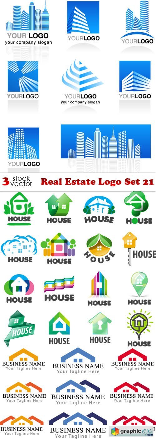 Vectors - Real Estate Logo Set 21