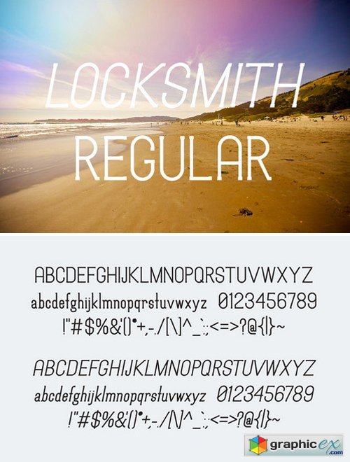 Locksmith Regular font
