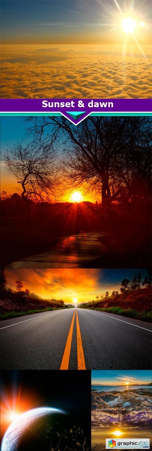 Sunset & dawn 6x JPEG