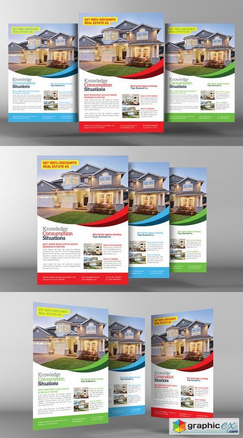Real Estate Agents Flyer Template