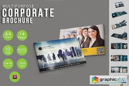 Multipurpose Corporate Brochure 370051