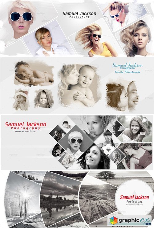 Photography Facebook Covers - 4 Designs 12929469