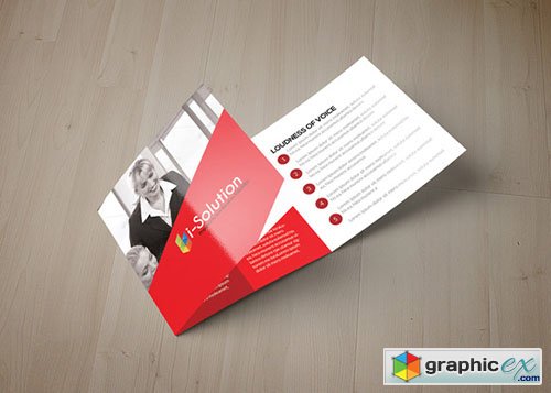 Business Square Trifold Brochure 352536