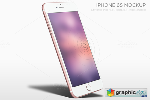 iPhone 6s with 3D Touch Mockup