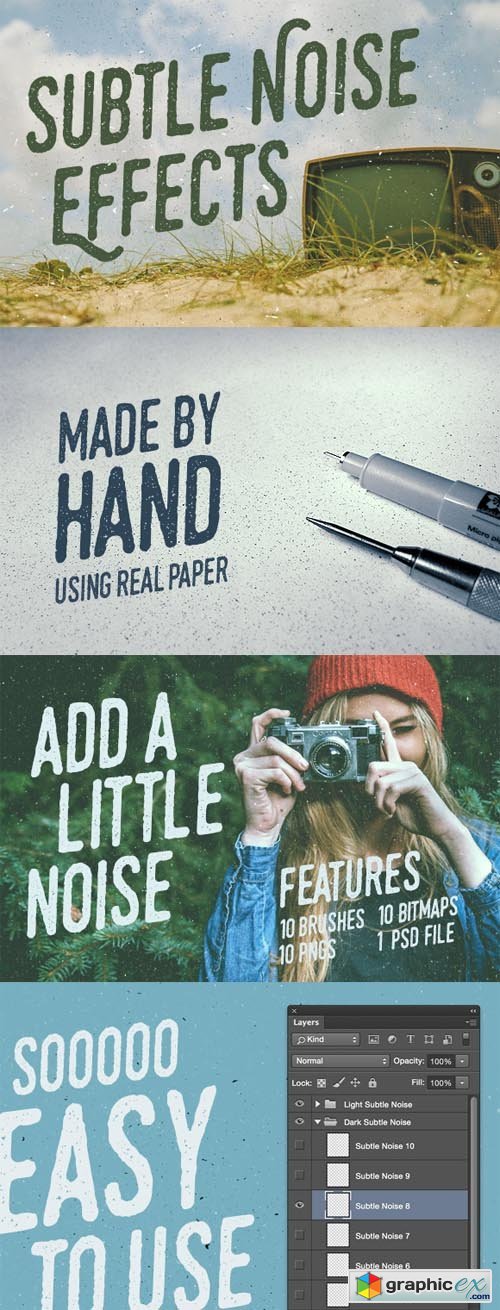 Subtle Noise Effects � Brushes, Bitmaps and More