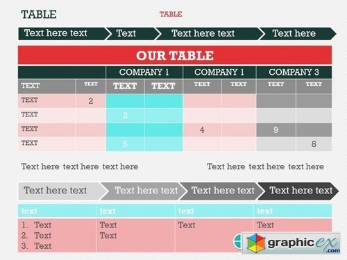 Table 1 PowerPoint Template