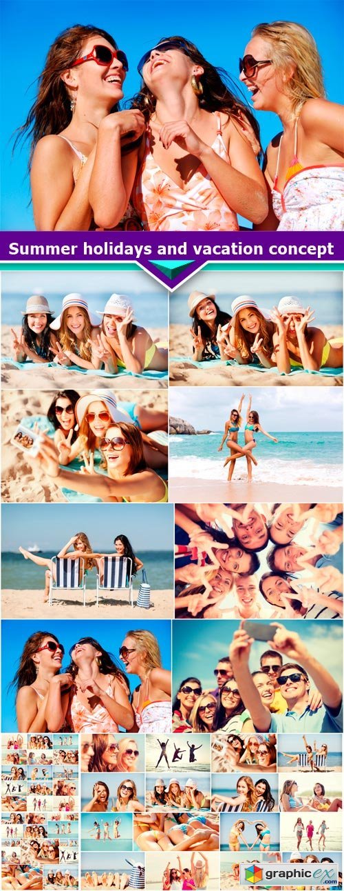 Summer holidays and vacation concept 11X JPEG
