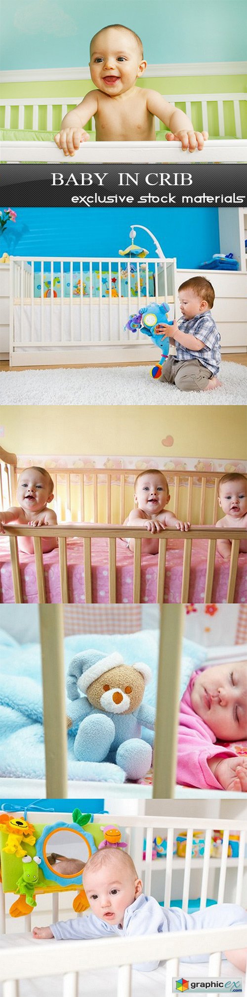 Baby in Crib - 5 UHQ JPEG
