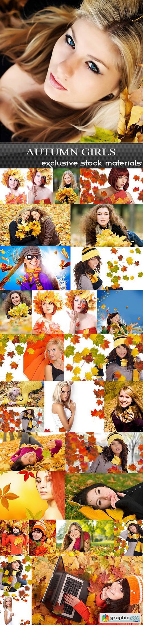Autumn Girls - 30 UHQ JPEG