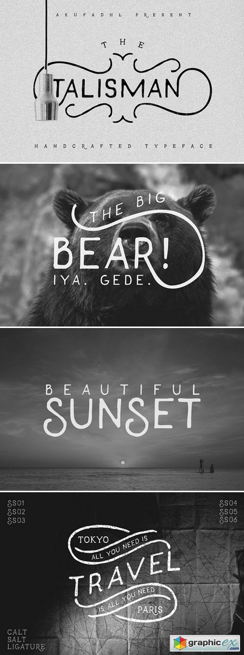 Talisman Handcrafted Typeface
