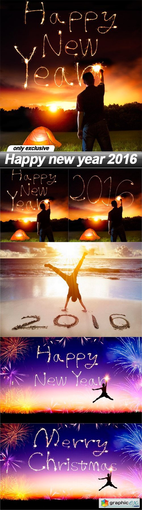 Happy new year 2016 - 5 UHQ JPEG
